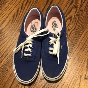 Blue Van Low Top Sneakers